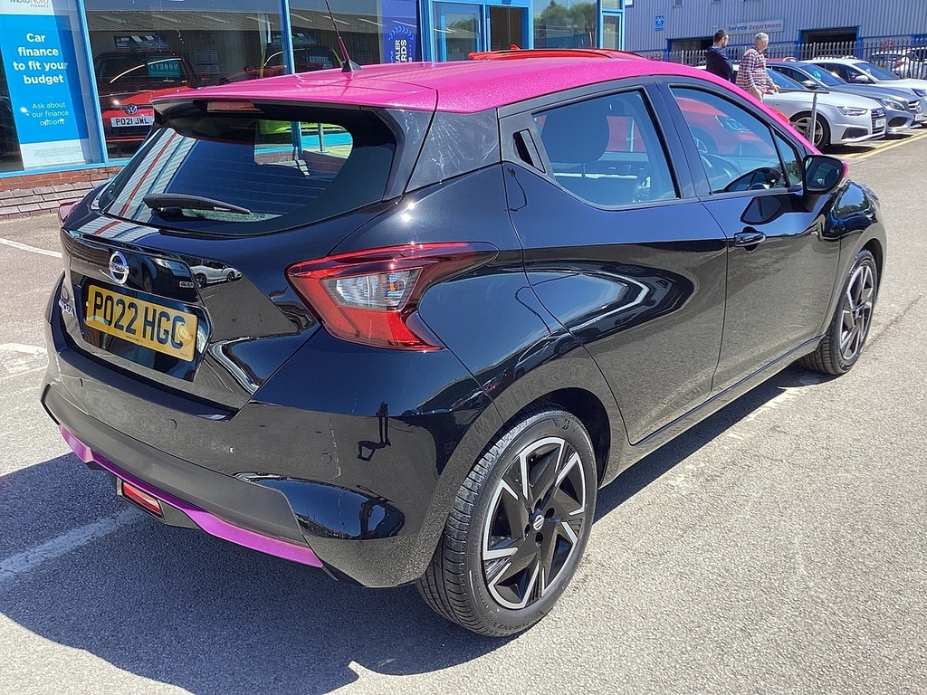 Nissan Micra Ig-t Acenta PO22HGC Black #4