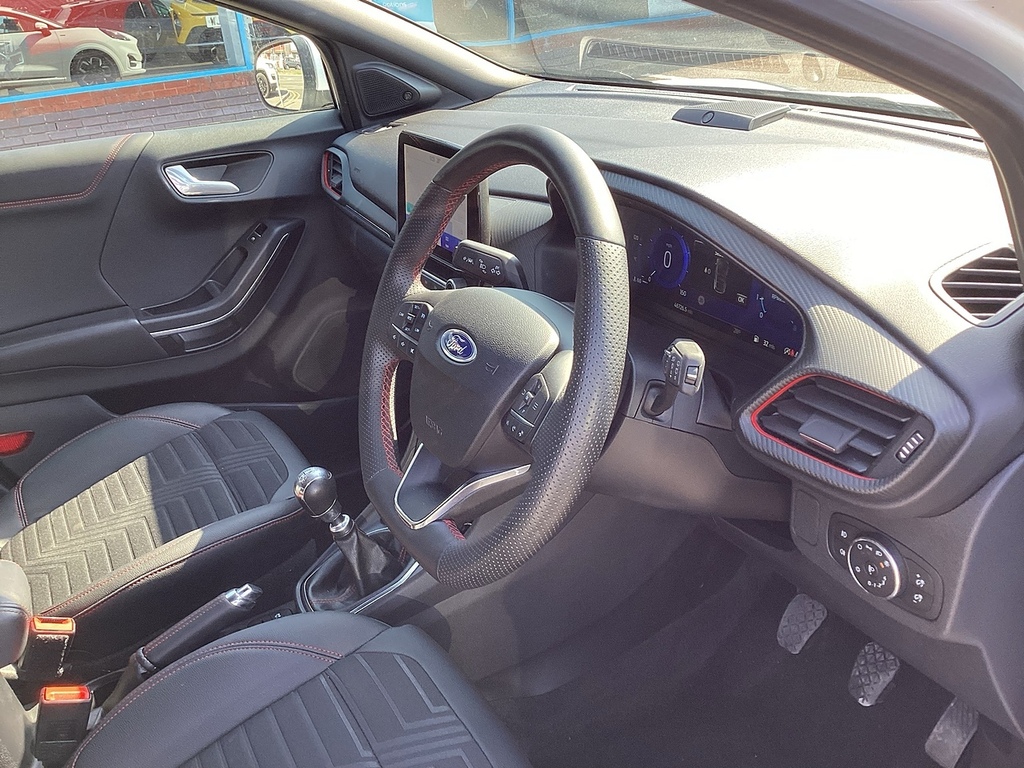 Ford Puma T Ecoboost Mhev St-line X PO72ENM White #6