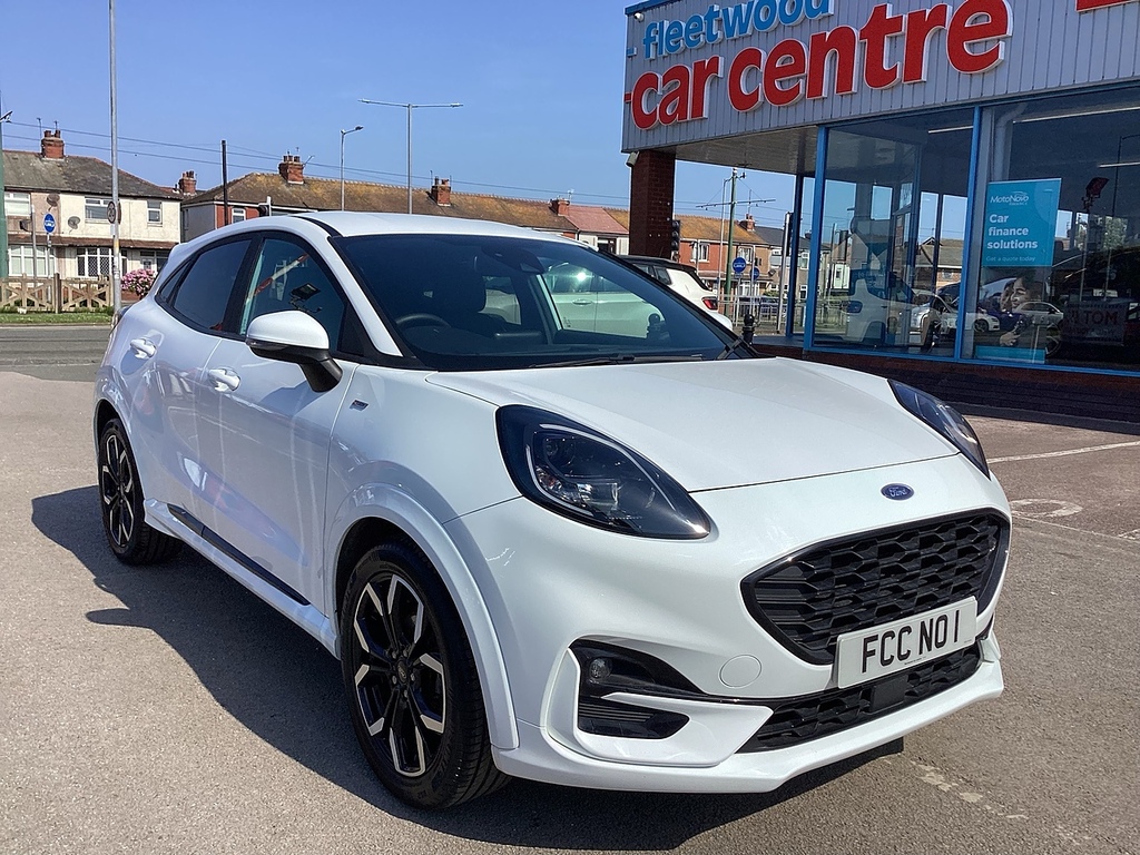 Ford Puma T Ecoboost Mhev St-line X White