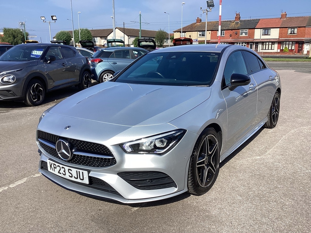 Mercedes-Benz CLA Class Cla180 Amg Line Silver #5