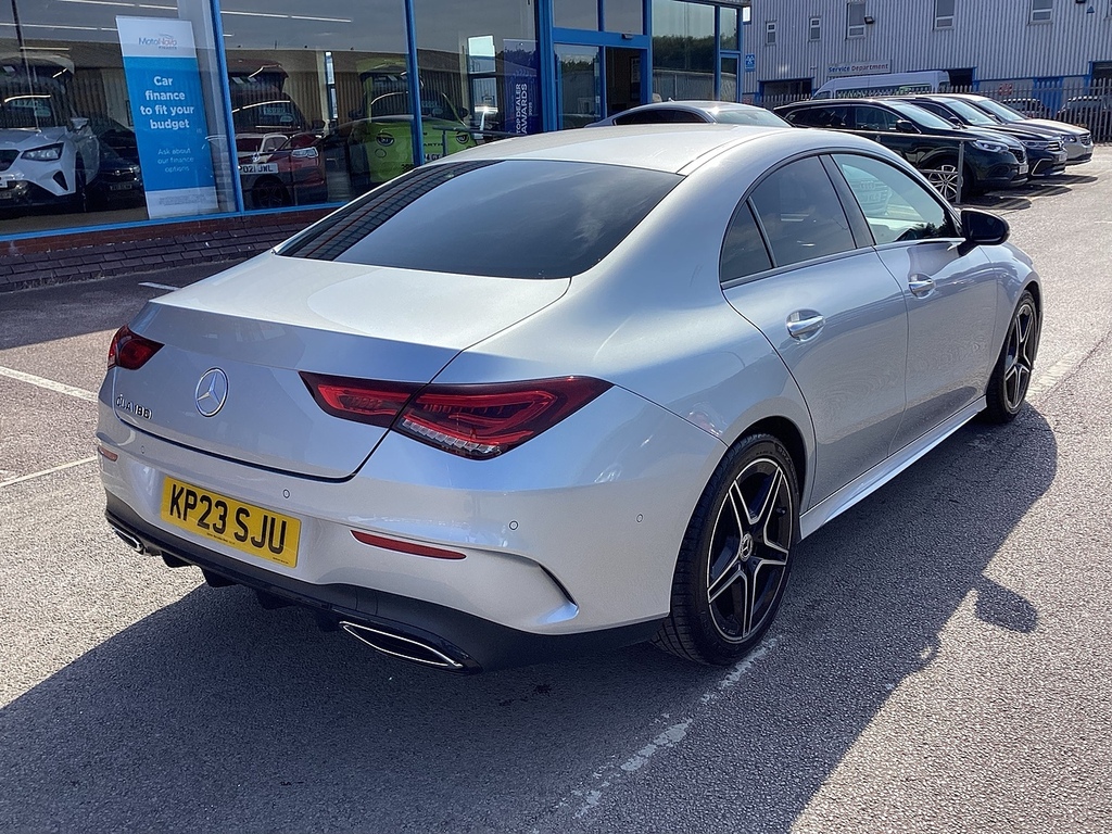 Mercedes-Benz CLA Class Cla180 Amg Line Silver #4