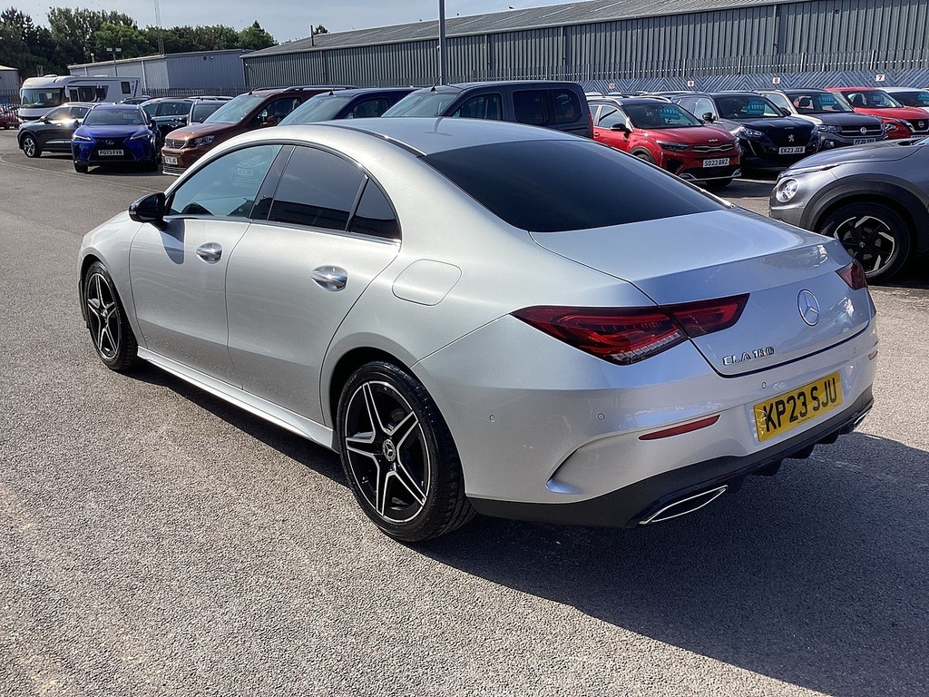 Mercedes-Benz CLA Class Cla180 Amg Line Silver #2