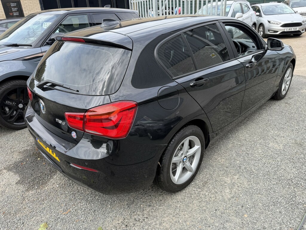 BMW 1 Series 1.5 116D Se Business 5-Door 2018 Y18PLB Black #4