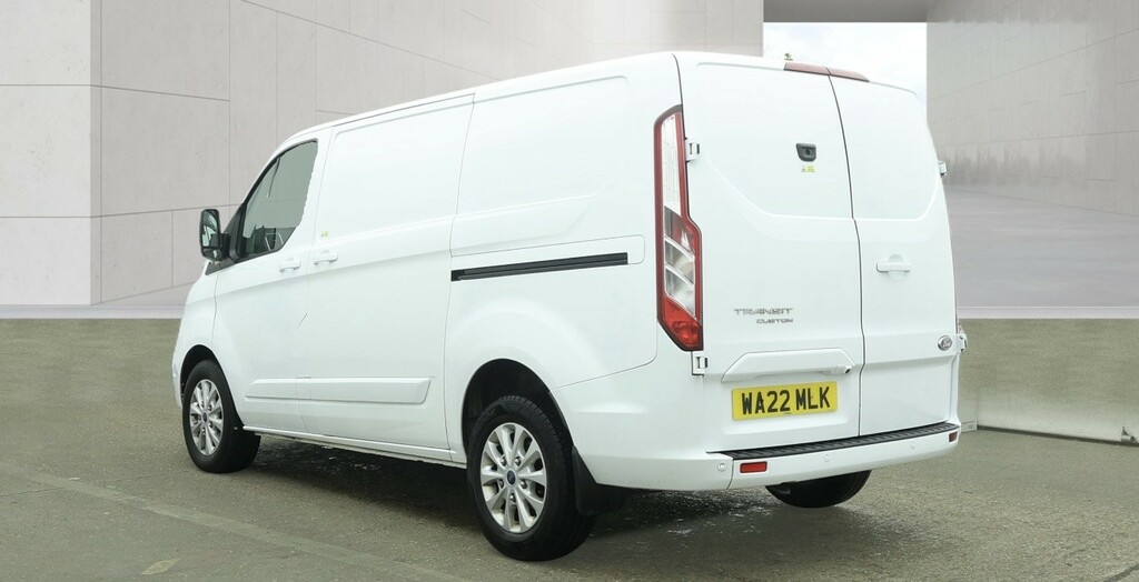 Ford Transit Custom Dropside 2.0 350 Ecoblue Leader Rwd L4 Euro White #2
