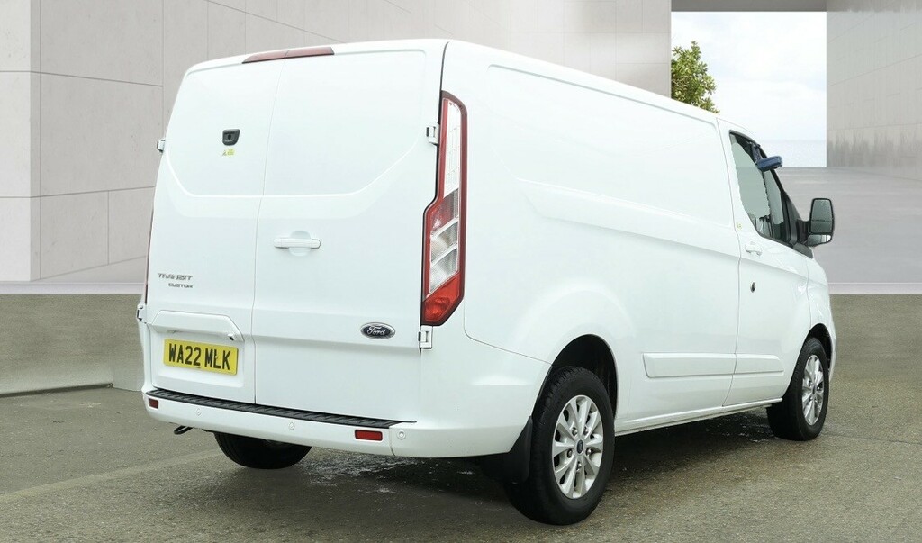 Ford Transit Custom Dropside 2.0 350 Ecoblue Leader Rwd L4 Euro White #1