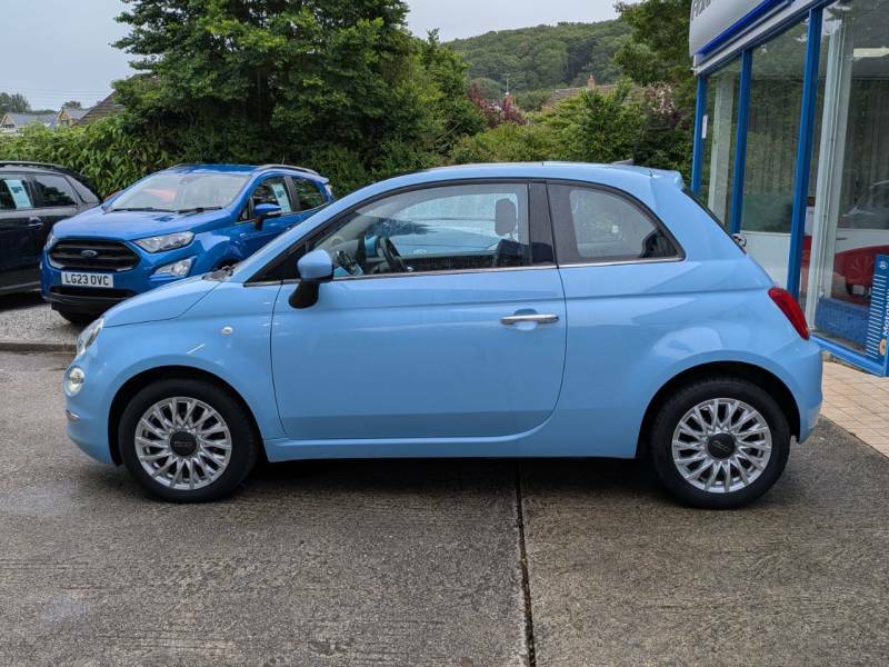 Fiat 500 1.2 Lounge - 2016 66 WP66MHX Blue #4
