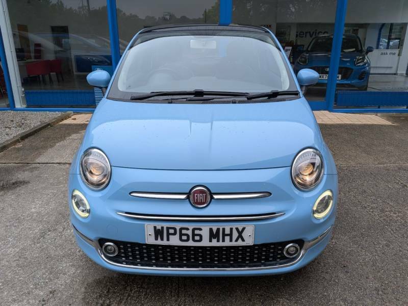 Fiat 500 1.2 Lounge - 2016 66 WP66MHX Blue #3