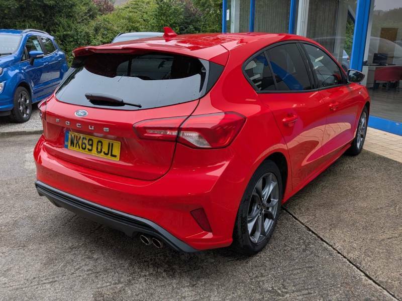 Ford Focus 1.0 Ecoboost 125 St-line - 2019 69 WK69OJL Red #6