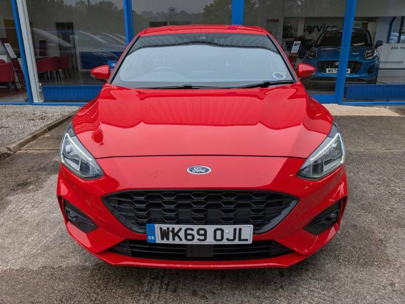 Ford Focus 1.0 Ecoboost 125 St-line - 2019 69 WK69OJL Red #3