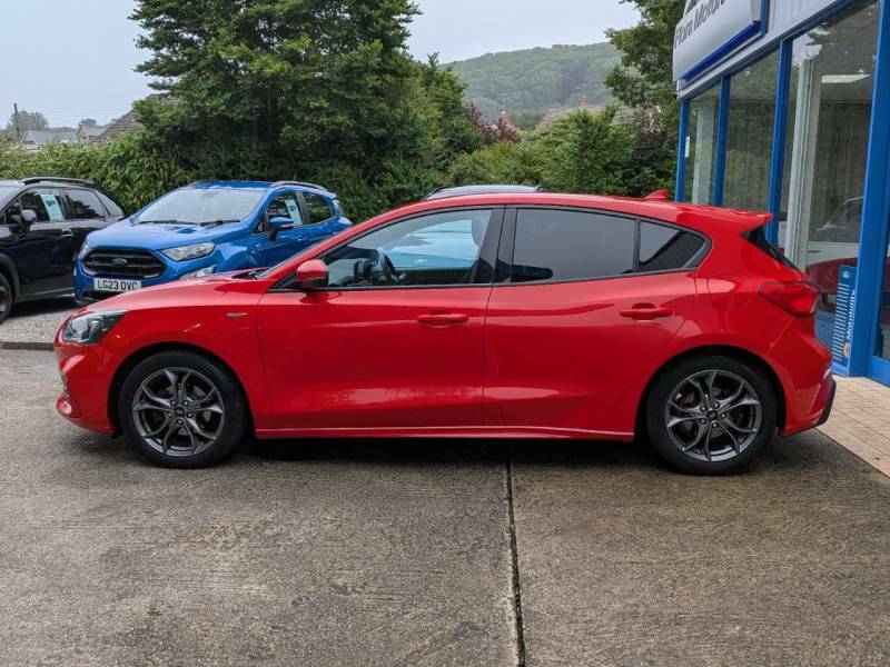 Ford Focus 1.0 Ecoboost 125 St-line - 2019 69 WK69OJL Red #4