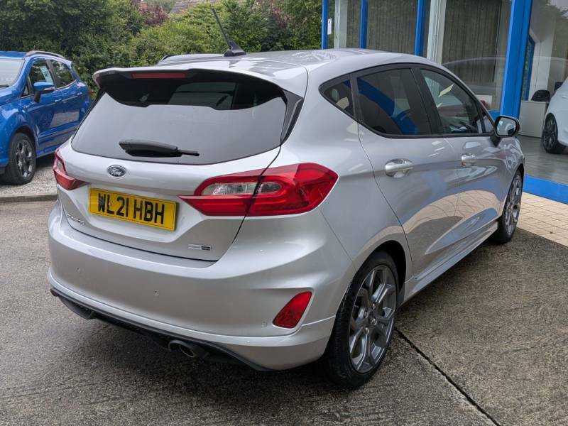Ford Fiesta 1.0 Ecoboost Hybrid Mhev 125 St-line Edition - WL21HBH Silver #6