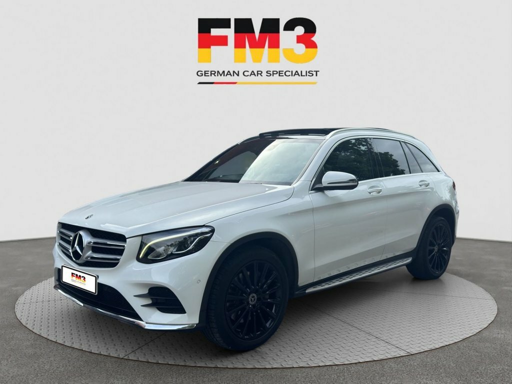 Mercedes-Benz GLC Class 2.1L Amg Line KW68VRM White #3