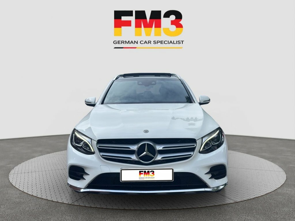 Mercedes-Benz GLC Class 2.1L Amg Line KW68VRM White #2