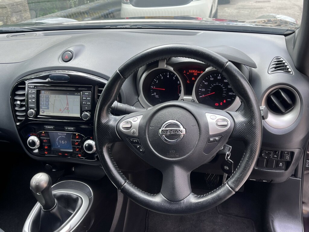 Nissan Juke Acenta Dig-t White #9