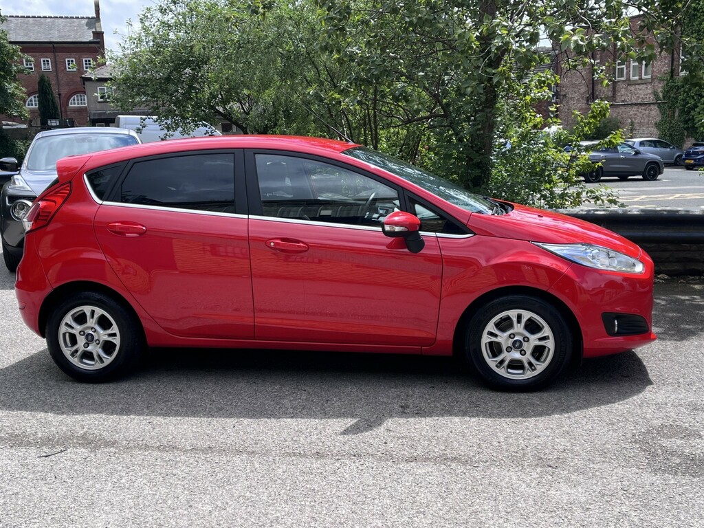 Ford Fiesta 1.6 Tdci Econetic Titanium Hatchback Ma Red #6
