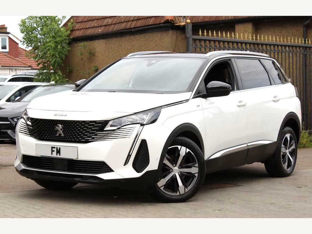 Peugeot 5008 1.5 Bluehdi Gt Eat Euro 6 S S White #3
