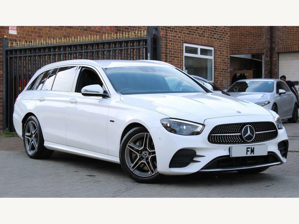 Mercedes-Benz E Class 2.0 E300de 13.5Kwh Amg Line G-tronic Euro 6 S S White