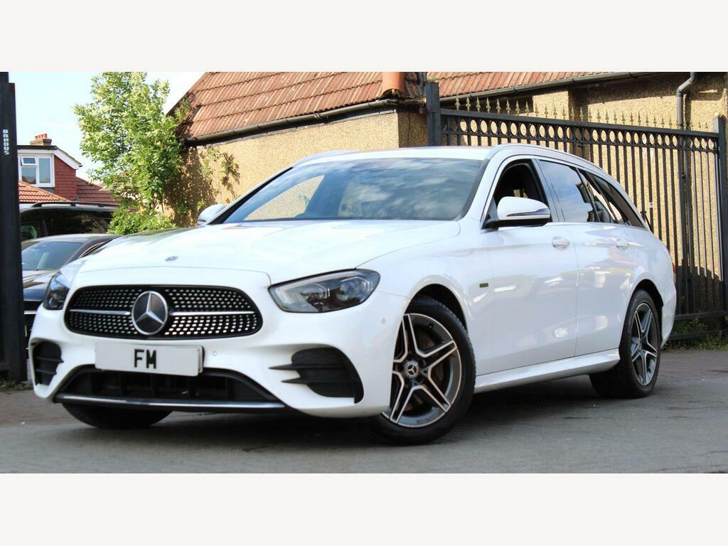 Mercedes-Benz E Class 2.0 E300de 13.5Kwh Amg Line G-tronic Euro 6 S S White #3