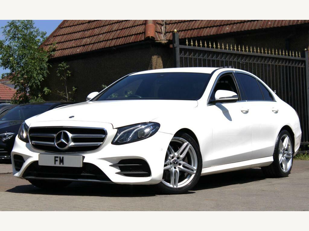 Mercedes-Benz E Class 2.0 E220d Amg Line G-tronic Euro 6 S S White #3