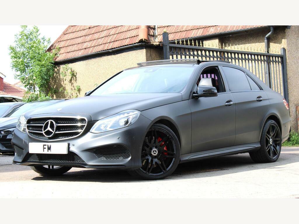 Mercedes-Benz E Class 3.0 E350 V6 Bluetec Amg Night Edition Premium G- Black #3