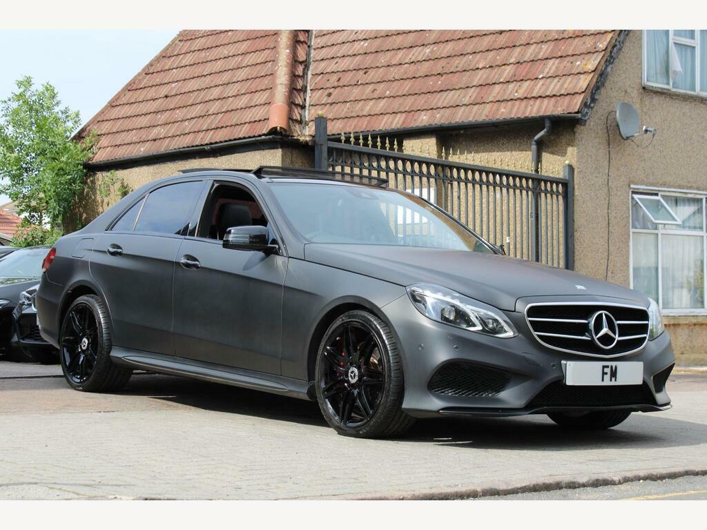 Mercedes-Benz E Class 2.1 Bluetec Amg Line G-tronic Euro 6 Ss Grey #9