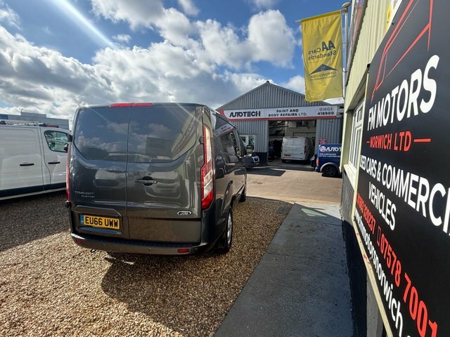 Ford Transit Custom 2.2 Tdci 125Ps Low Roof Limited Van Grey #27