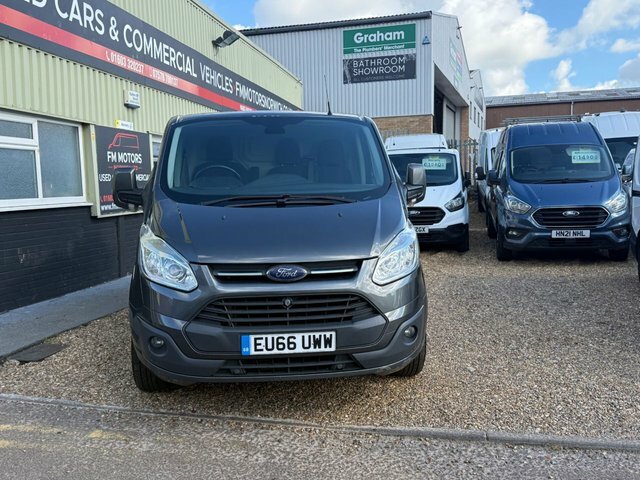 Ford Transit Custom Tdci 290 Limited Panel EU66UWW Grey #6