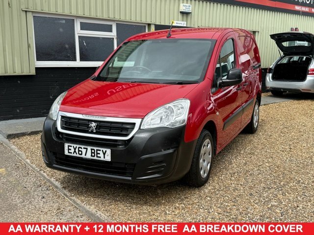 Peugeot Partner Bluehdi 854 Professional Panel Red
