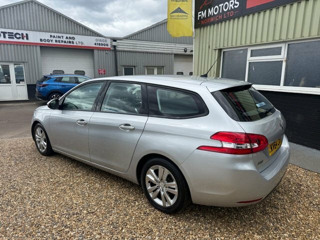 Peugeot 308 SW Puretech Active Estate Silver #2