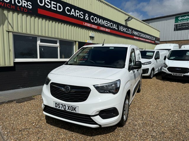 Vauxhall Combo Panel Van 1.5 Turbo D 2300 Sportive L1 H1 Euro 6 4 White #9