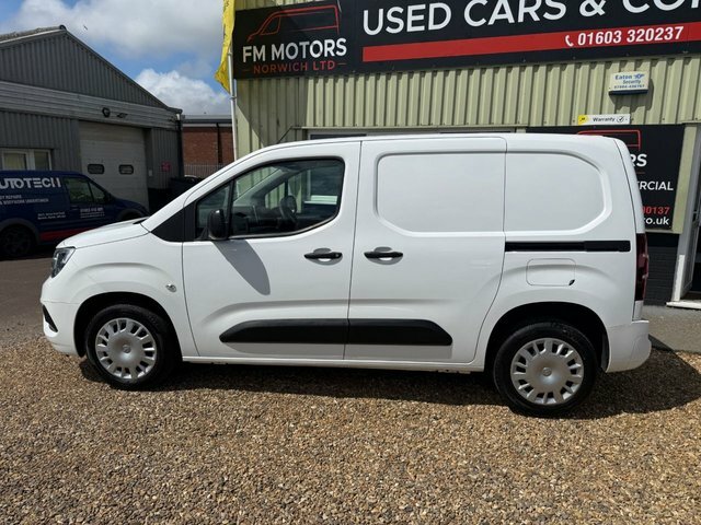 Vauxhall Combo Panel Van 1.5 Turbo D 2300 Sportive L1 H1 Euro 6 4 White #17