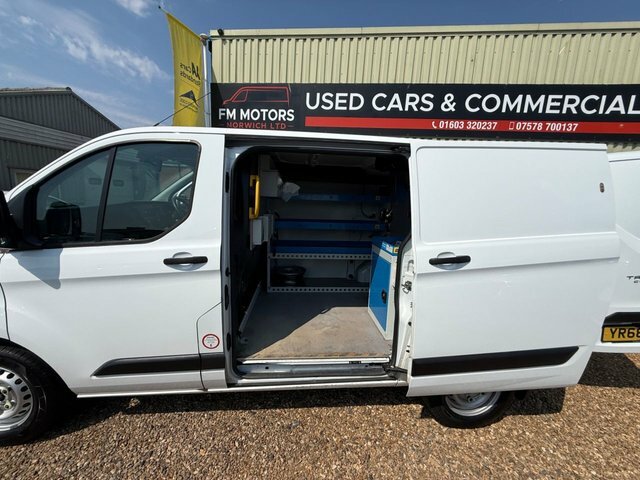 Ford Transit Custom 280 Ecoblue Panel Van YR68OAU White #6