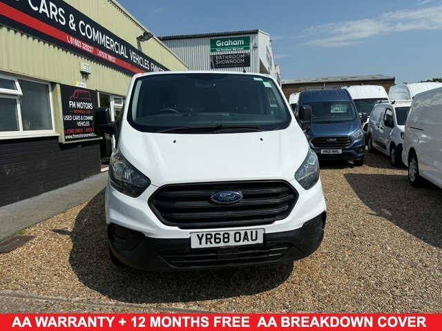 Ford Transit Custom 280 Ecoblue Panel Van White