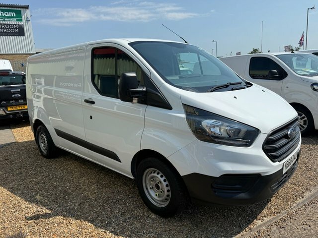 Ford Transit Custom 280 Ecoblue Panel Van YR68OAU White #2