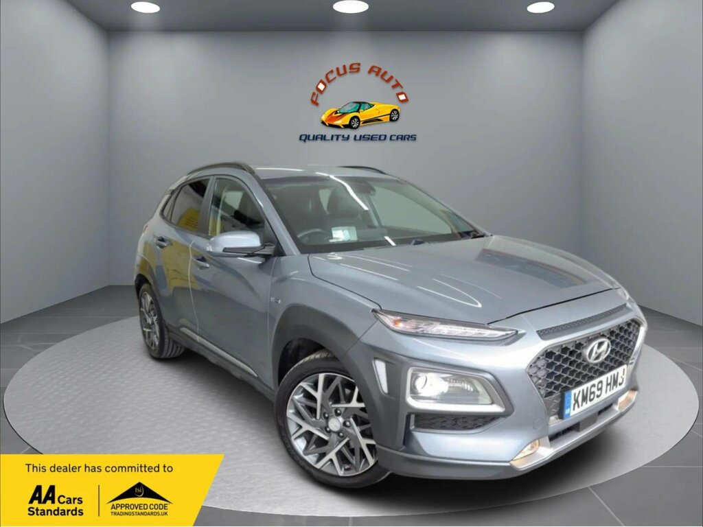 Hyundai Kona 1.6 H-gdi Premium Se Suv Hybrid Dct Eur Silver