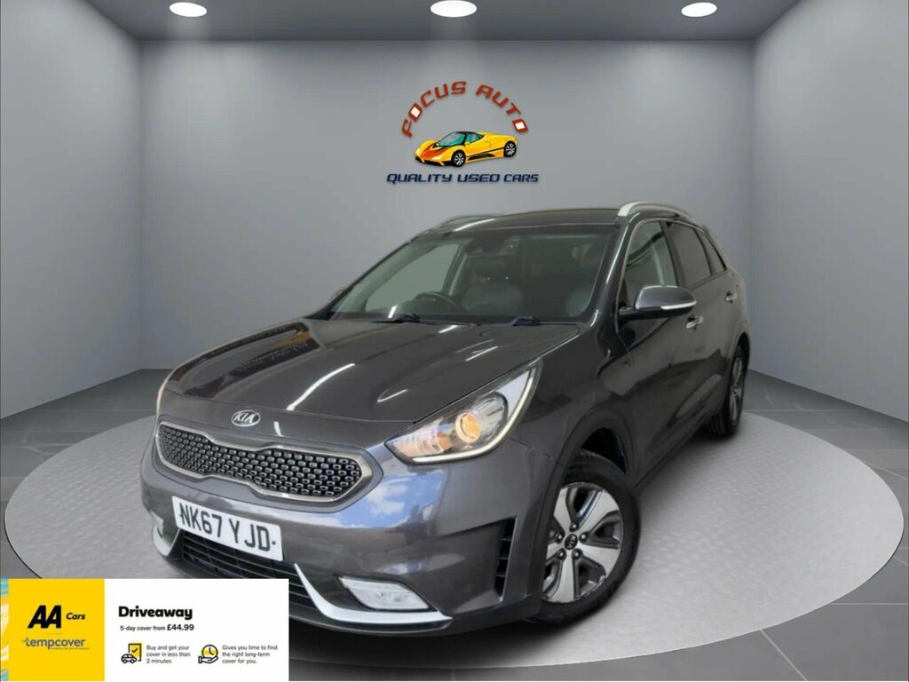 Kia Niro 1.6H Gdi 2 Suv Hybrid Dct Euro 6 Ss NK67YJD Grey #3