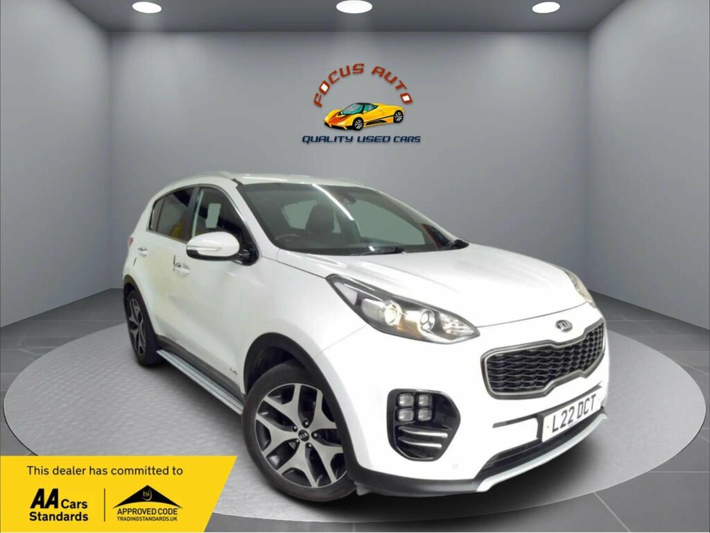 Kia Sportage 1.6 T-gdi Gt-line Suv Dct Awd Euro 6 1 L22DCT White