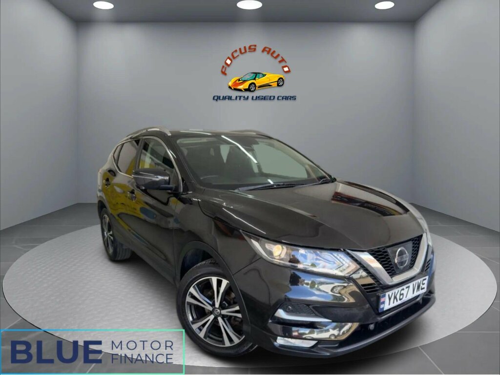 Nissan Qashqai 1.2 Dig-t N-connecta Suv Euro 6 YK67VWE Black