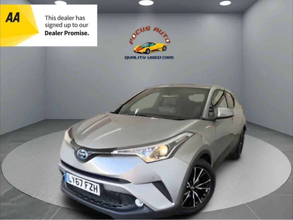 Toyota C-Hr 1.8 Vvt-h Excel Cvt Euro 6 Ss LY67FZH Silver #3