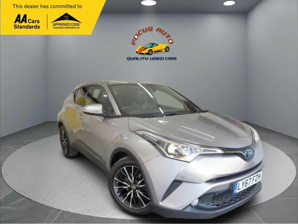 Toyota C-Hr 1.8 Vvt-h Excel Cvt Euro 6 Ss LY67FZH Silver