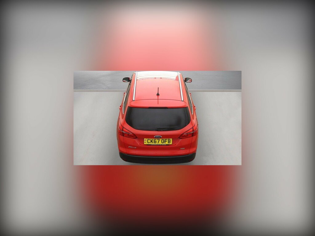 Ford Focus 1.0T Ecoboost Zetec Edition Euro 6 Ss CK67OFB Red #6
