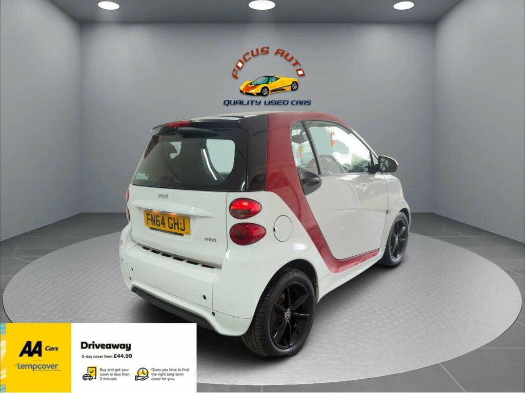 Smart Fortwo Coupe 1.0 Mhd Grandstyle Coupe Softtouch Euro White #5