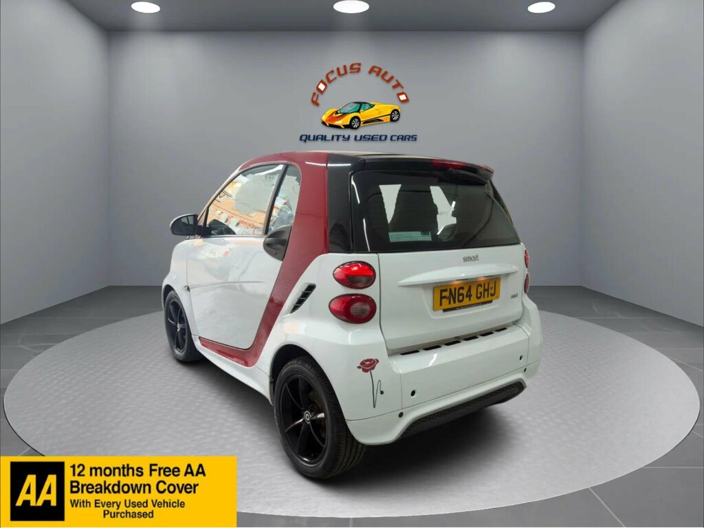 Smart Fortwo Coupe 1.0 Mhd Grandstyle Coupe Softtouch Euro White #2
