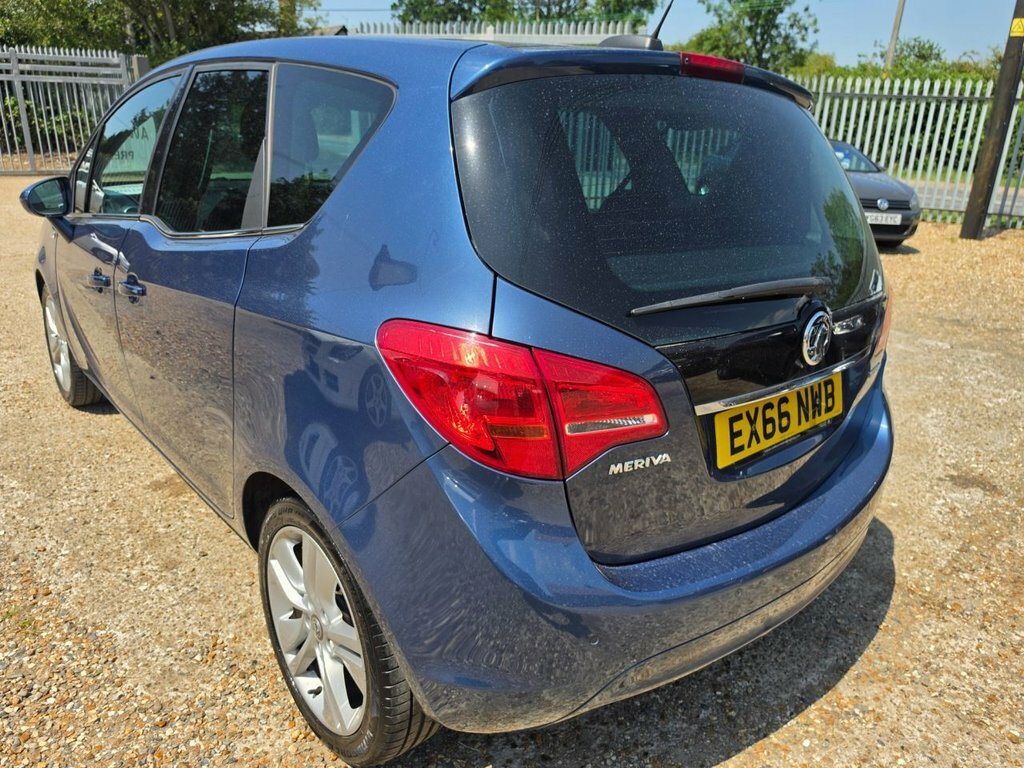 Vauxhall Meriva 1.4L Se Blue #6