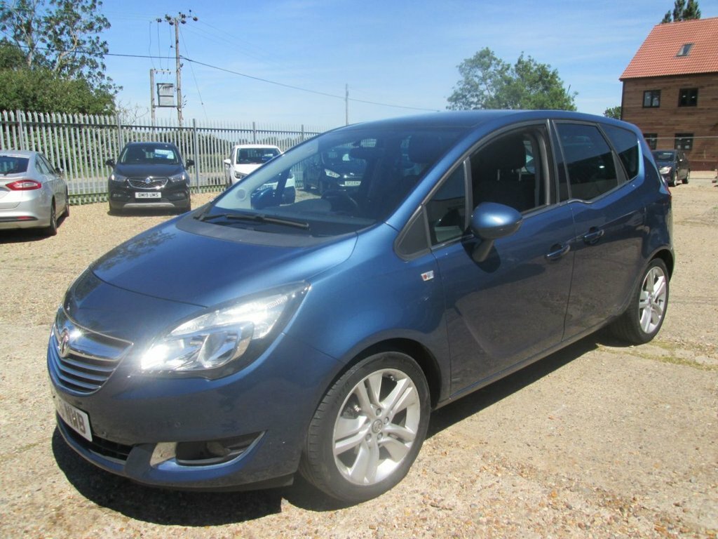 Vauxhall Meriva 1.4L Se Blue #2