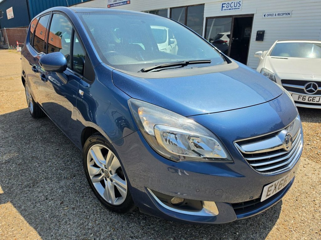 Vauxhall Meriva 1.4L Se Blue #2