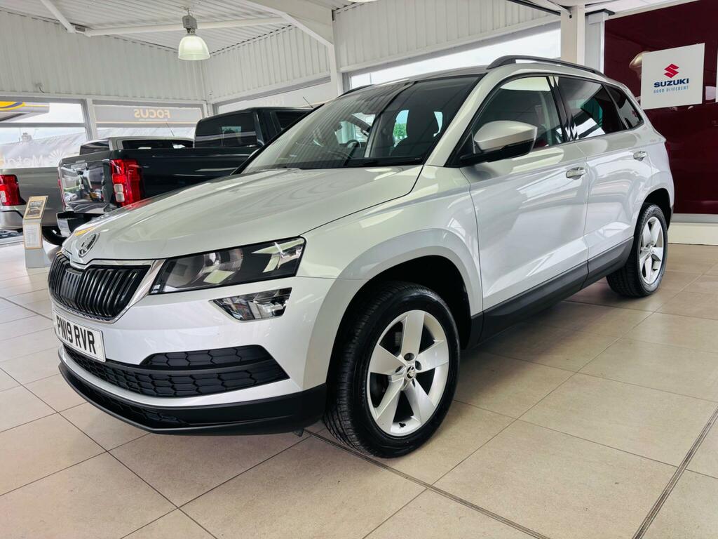 Skoda Karoq 1.6 Tdi Se Dsg Euro 6 Ss Silver #3