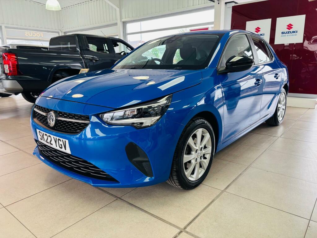 Vauxhall Corsa 1.2 Se Edition Euro 6 SK22YGV Blue #3