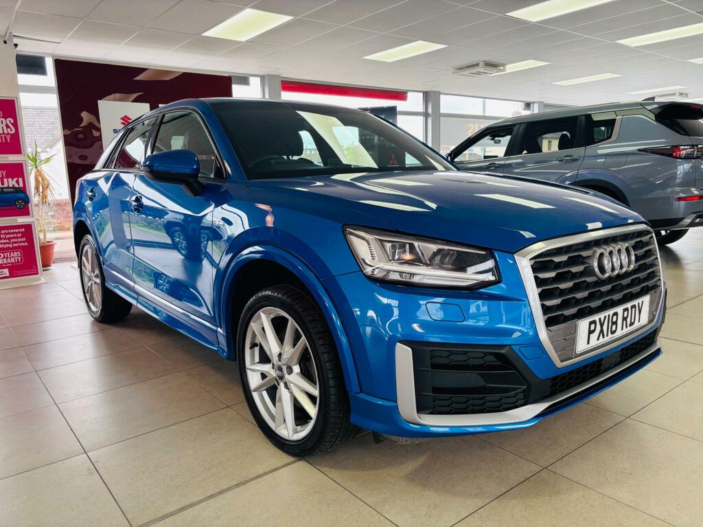 Audi Q2 1.4 Tfsi Cod S Line Euro 6 Ss Blue