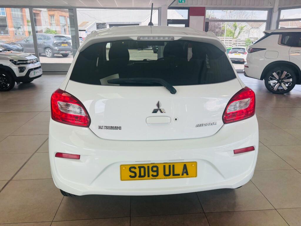 Mitsubishi Mirage 1.2 3 Euro 6 Ss White #4